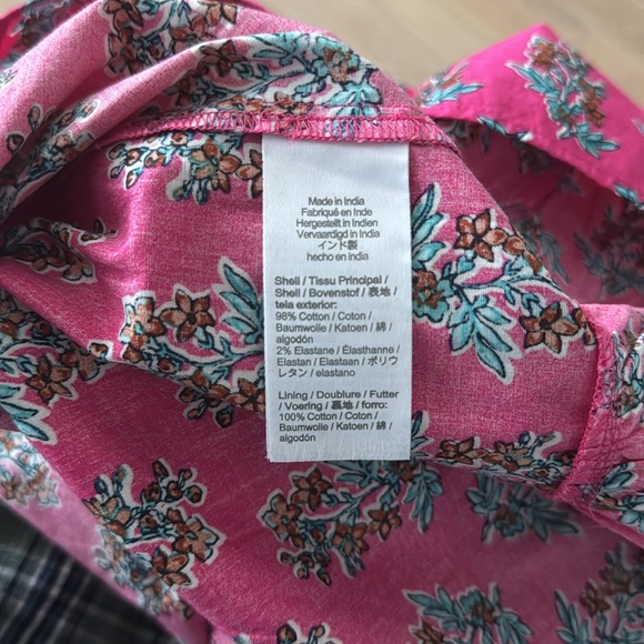 J. Crew Factory Pink Floral Midi Dress - Picture 8 of 8